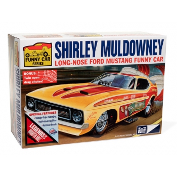 Plastikmodell – 1:25 Shirley Muldowney Long Nose Ford Mustang FC Auto – MPC1001